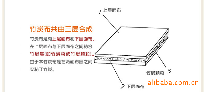 竹炭台式储物盒、储物箱；竹炭纤维防尘防霉抗菌防蛀34*30.5*21