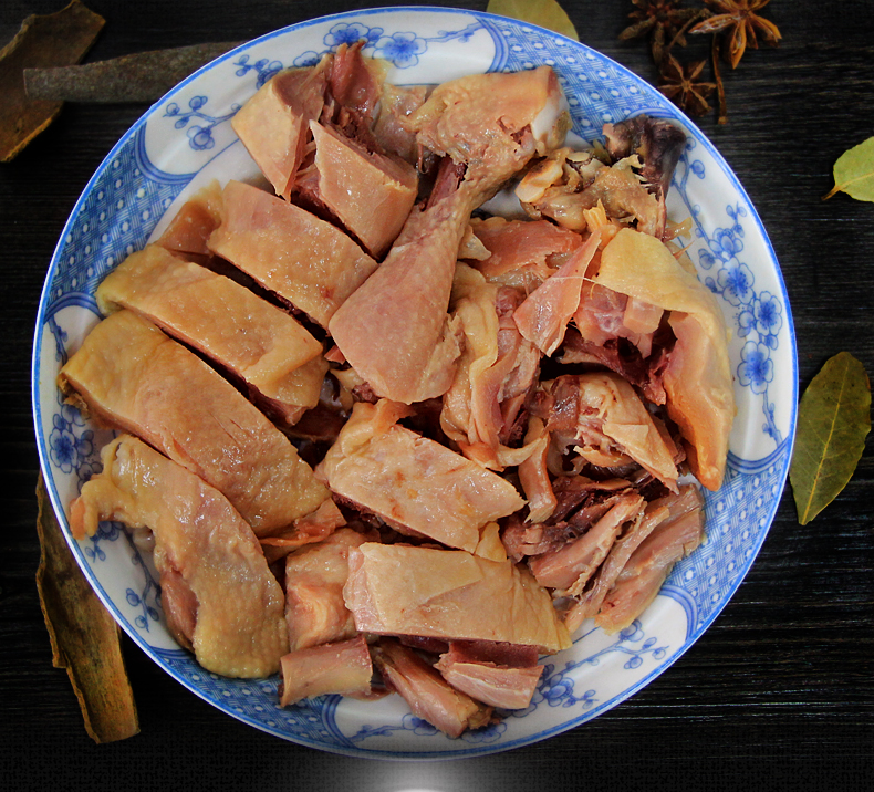 万隆腊鸡腿 杭州特产广式腌咸卤味鸡肉类零食小吃熟美食包邮400g