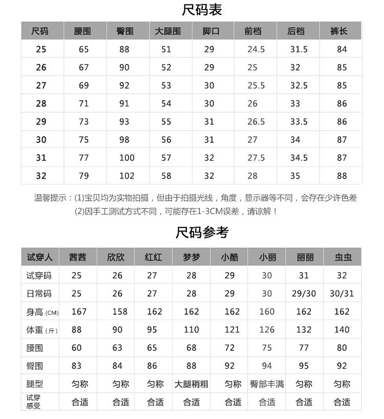 D2018春夏新款哈伦牛仔裤女式 九分裤韩版破洞宽松显瘦无弹小脚裤