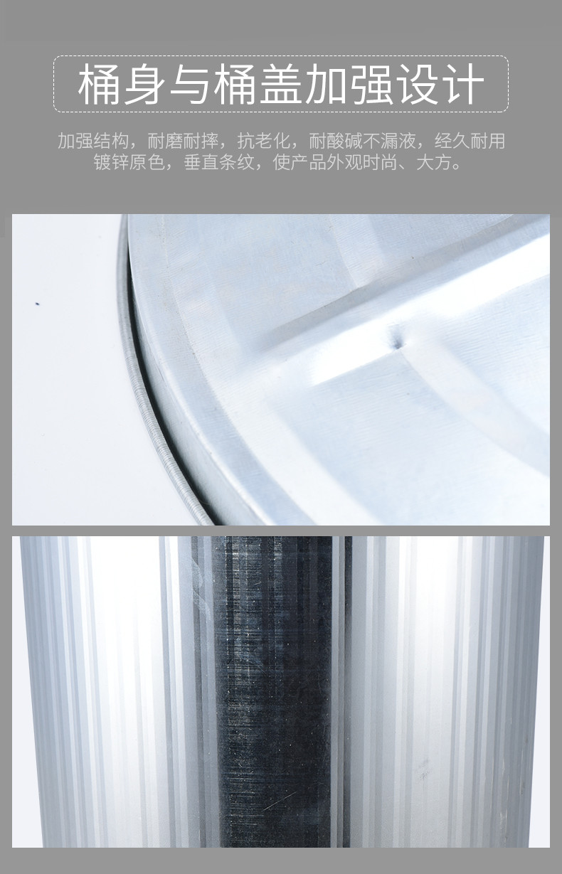 【江门馆】安豪 HIO-0023-25L 户外垃圾桶大号超大型室外物业工业带盖果皮箱环卫垃圾桶