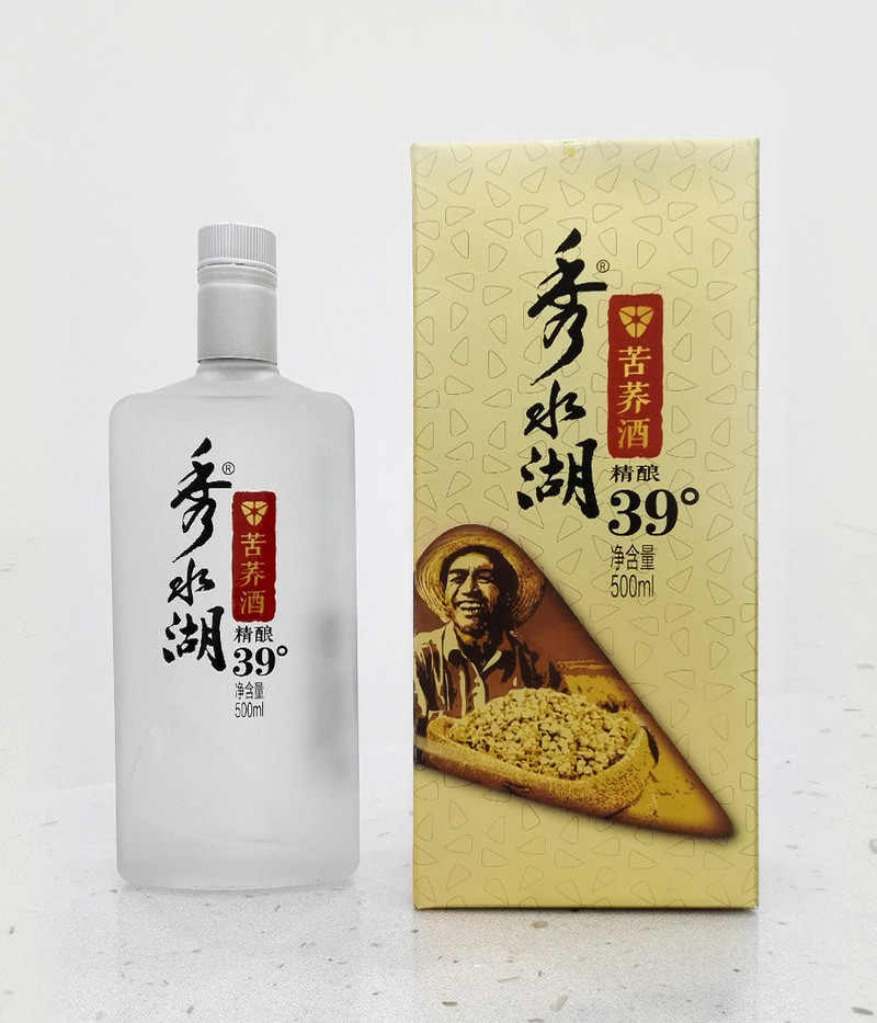 千岛湖特产 秀水湖39%Vol  500ml 苦荞酒 精酿