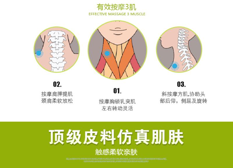 康趣 3D揉捏颈椎按摩披肩 按摩披肩 颈肩乐按摩器 腰部颈部肩颈部 车载