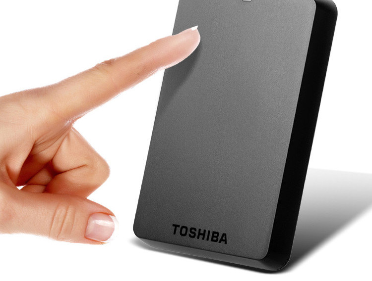 东芝移动硬盘1t USB3.0高速 新黑甲虫1tb 可加密正品 2.5英寸黑色