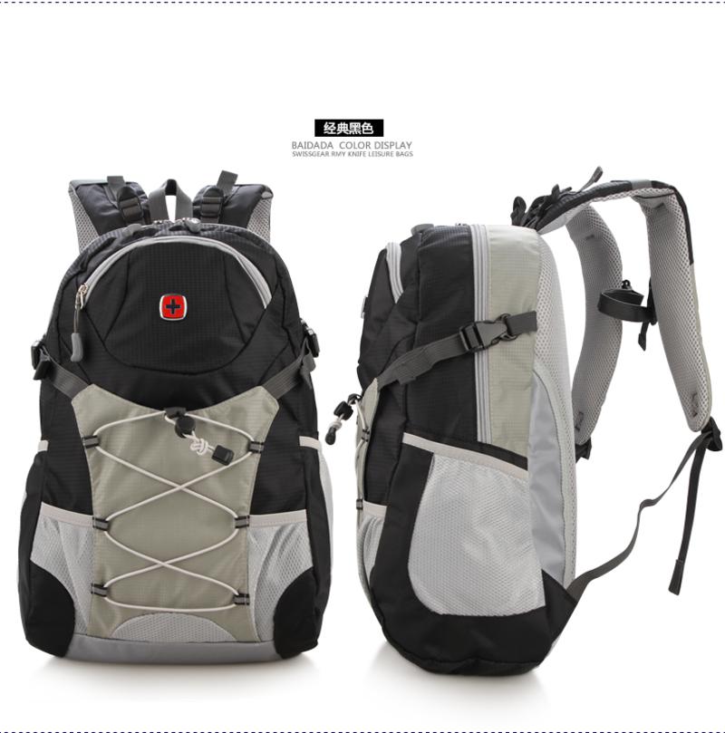 瑞士军刀男士双肩包新款户外旅行电脑包时尚女背包四色可选SA1331