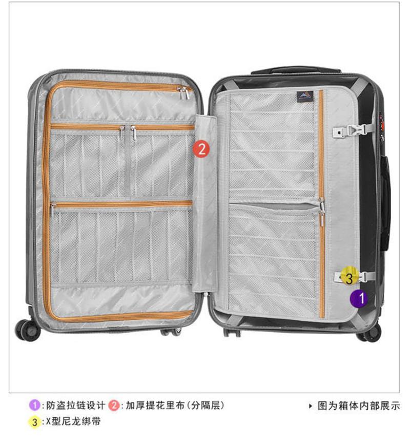 WEEKENDER ABS+PC 度假系列万向轮拉杆箱 20寸 CL2257-20