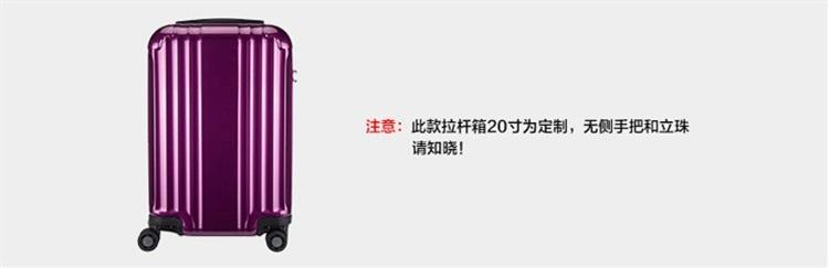 WEEKENDER ABS+PC 度假系列万向轮拉杆箱 20寸 CL2257-20