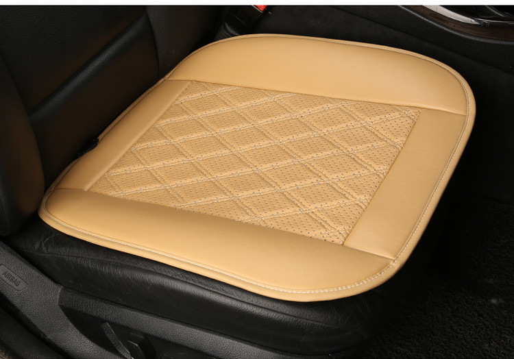 新款丹尼皮汽车电加热坐垫 单张空调四季座垫 小方垫 冬垫