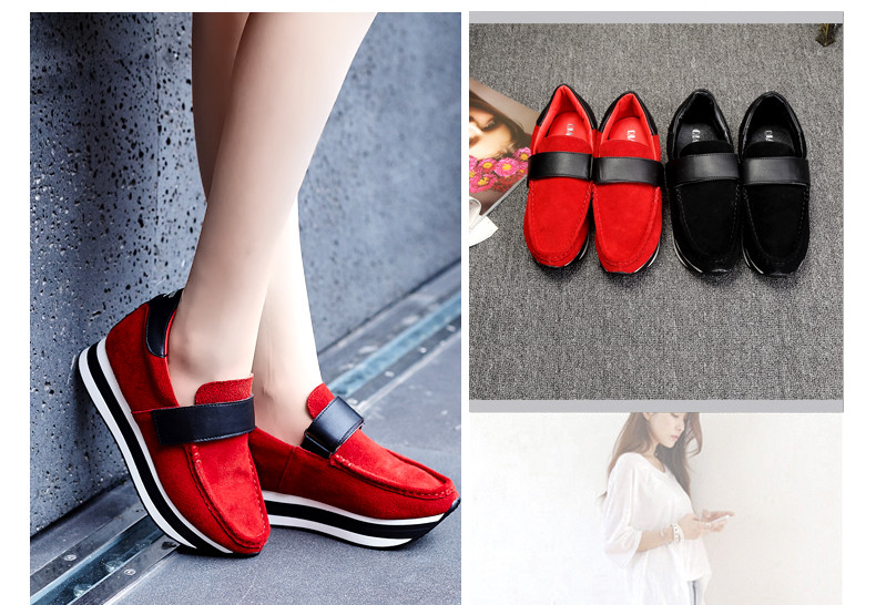 女士韩版新款帆布鞋摇摇鞋运动风休闲鞋增高女鞋布鞋夏季