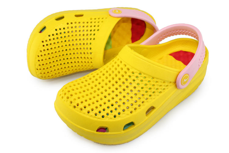 夏季沙滩鞋男大童拖鞋儿童洞洞鞋凉鞋 男童女大童包头凉拖鞋