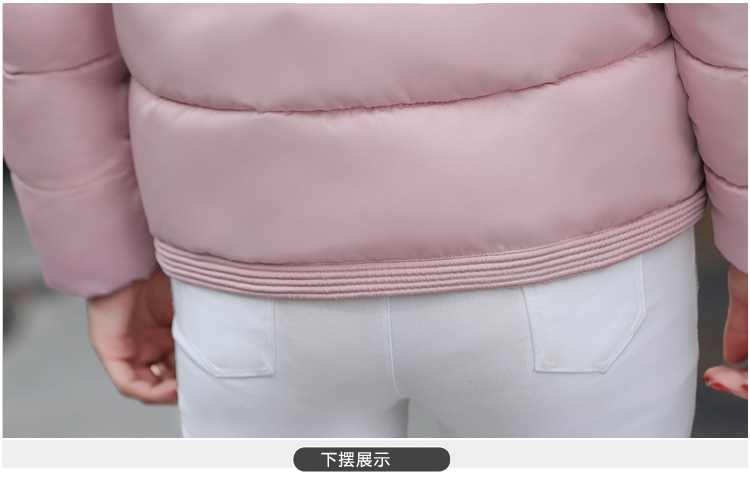2017冬季新款韩版棉服女短款加厚学生装棉服休闲外套