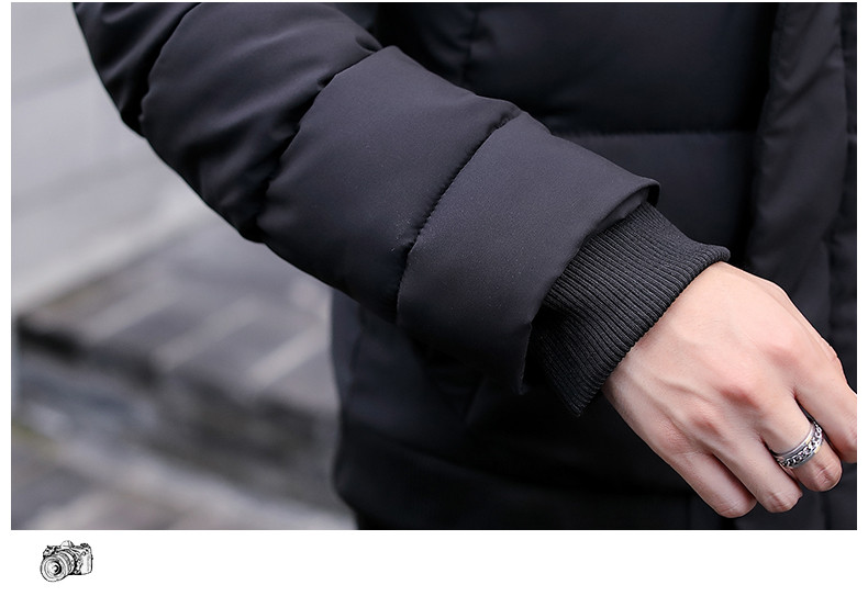 男士外套冬季2018新款棉袄韩版短款棉服冬天潮流立领棉衣