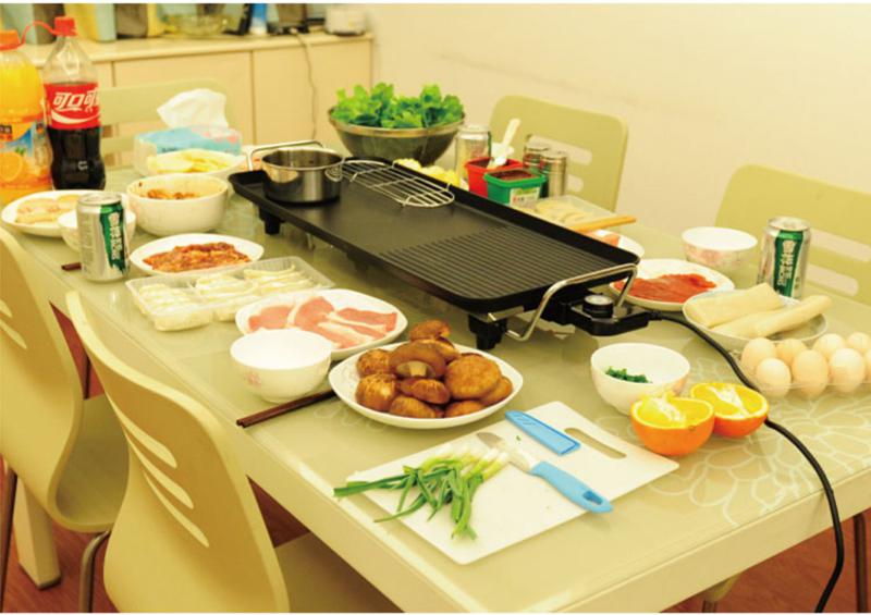 韩式家用无烟电烤炉无烟烤肉机 铁板烧烤盘韩国烤肉锅电烤盘