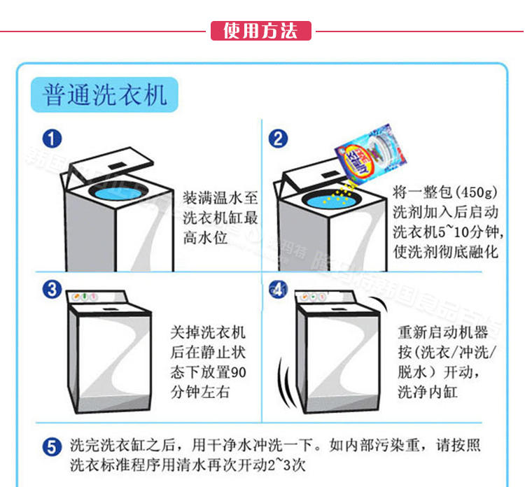 韩国进口管道疏通剂 洗衣机清洗剂厨房厕所下水道除臭通马桶