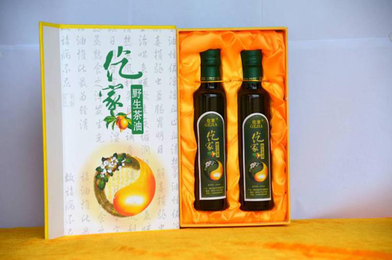 贵州农特产品  石阡仡家茶油 天然野生 纯正食用茶油 250ml*两瓶装(半斤/每瓶）