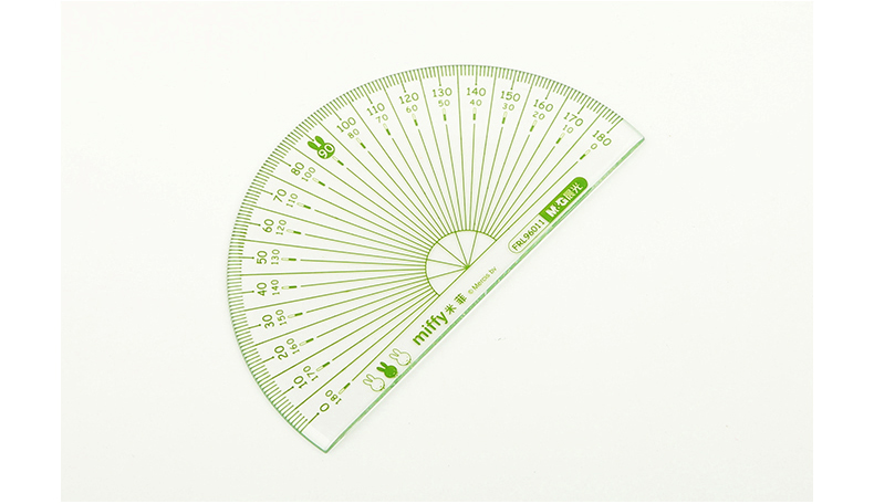 晨光/M&amp;G FRL96011套尺学生米菲套尺直尺三角尺套装学生考试绘图用品 四件套