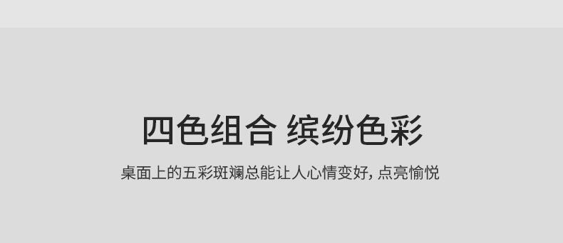 得力NS561臻顺滑按动中性笔0.5mm     12支/盒