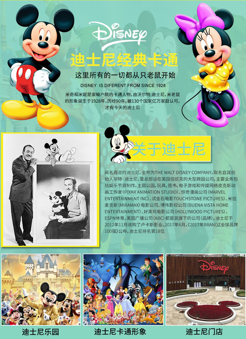 DISNEY迪士尼益智故事机早教机wifi智能可充电下载儿童玩具1-3岁3-6岁学习机米奇16G