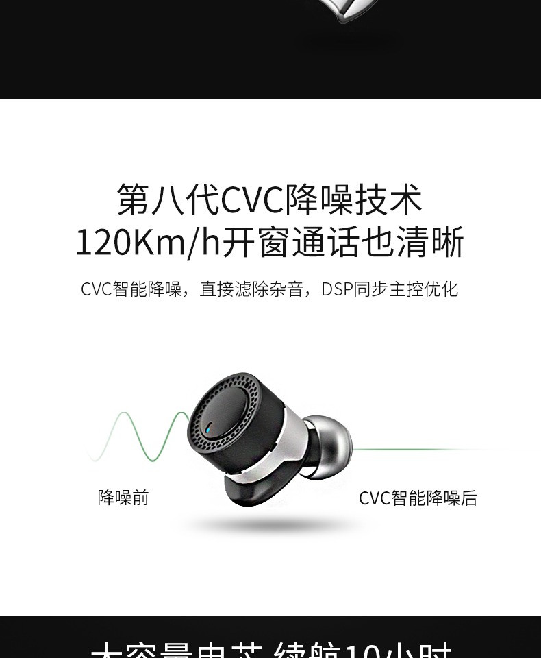 欧雷特Q62pro无线双耳蓝牙耳机高音质跑步运动迷你超小入耳塞式苹果oppo华vivo可接听电话