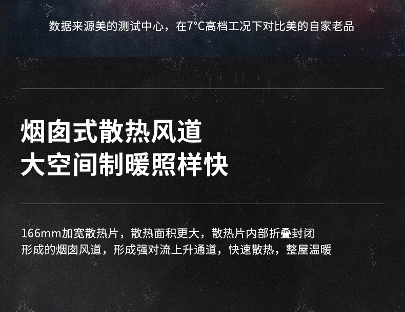 美的/MIDEA取暖器节能省电静音WIFI互联智能遥控14片劲暖电热油汀HYX22TR