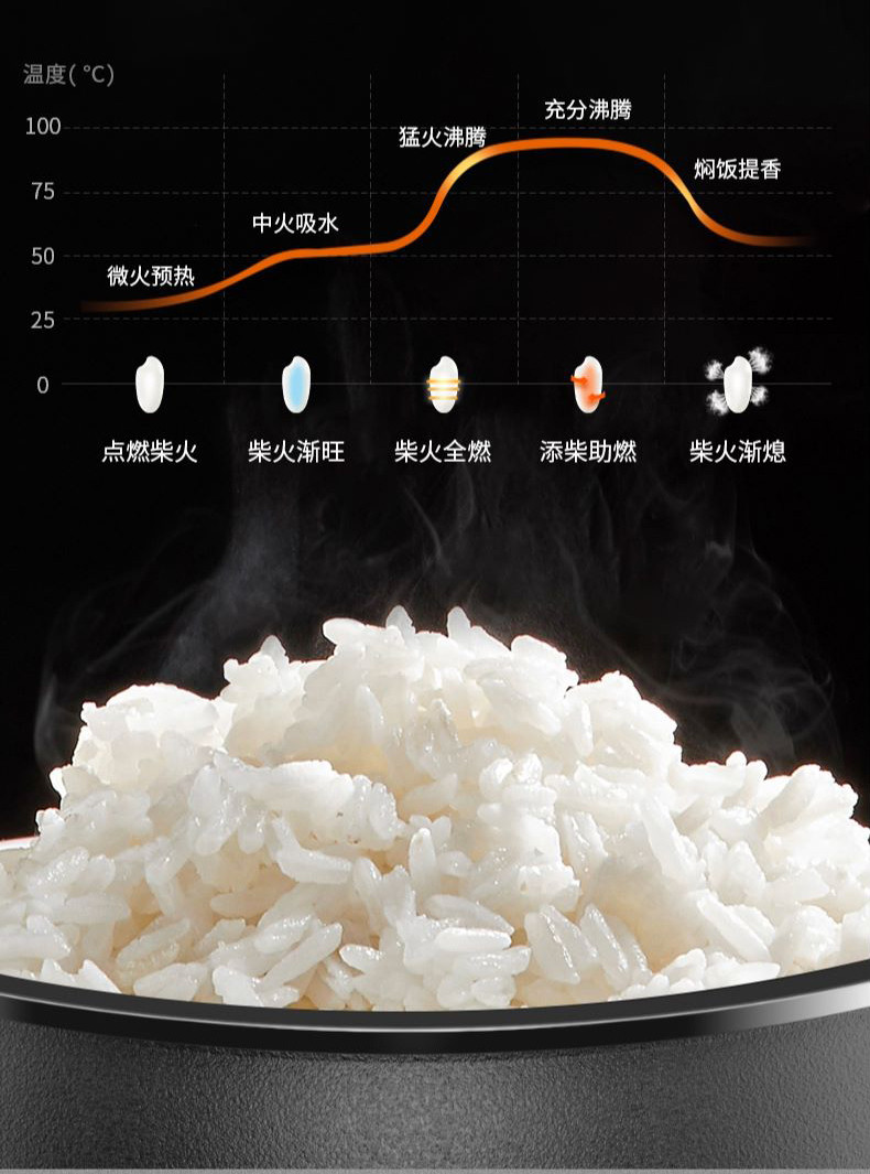 九阳(Joyoung)低糖4L电饭煲F-40TD02