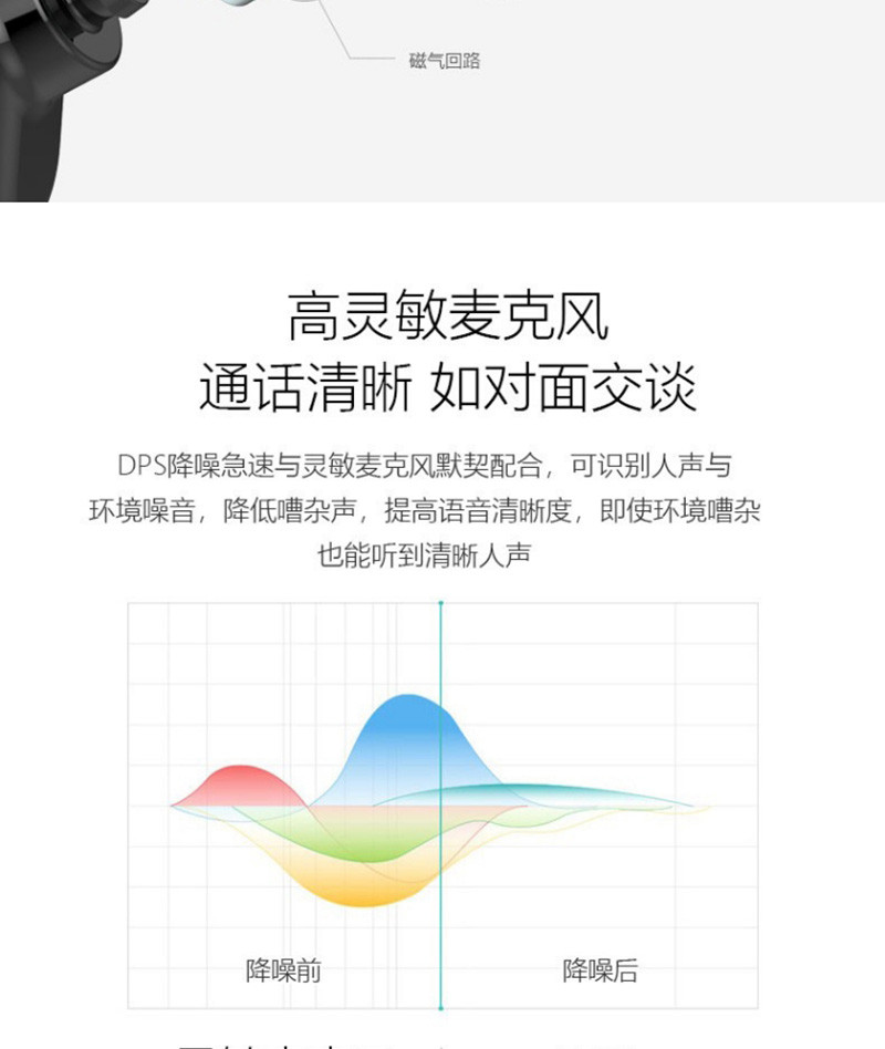 OKSJ 无线蓝牙耳机单耳入耳式耳塞降噪OKSJMD