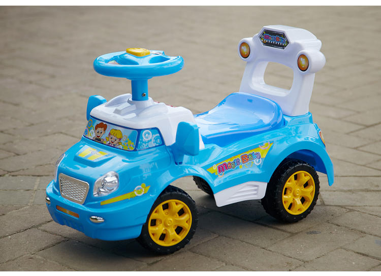 智乐堡童车小孩宝宝助学步滑行车溜溜玩具扭扭车 儿童 可坐猪仔车