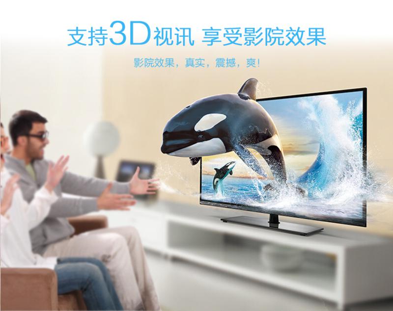 中视讯4K 高清一进四出HDMI分配器 HF1-4