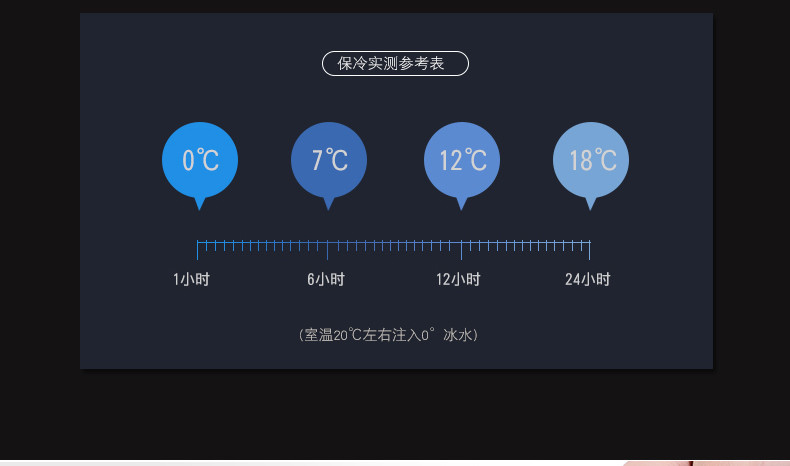 哈尔斯 不锈钢真空保温户外运动广口旅行水壶 2000ml HG-2000-14 本色