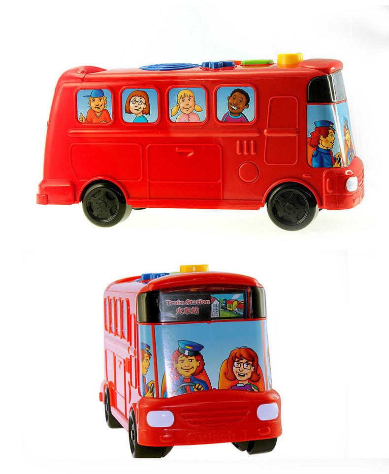 伟易达Vtech字母巴士 学步车 巴士 英语早教玩具益智模型