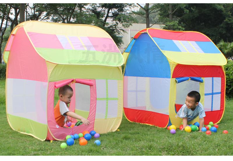 五洲风情 儿童益智玩具宝宝游戏屋1-3岁儿童户外帐篷玩具收纳屋新年礼物