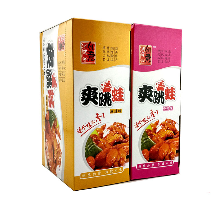 湖南特产 爆款零食  休闲食品 四汇麻辣牛蛙 15g*20包