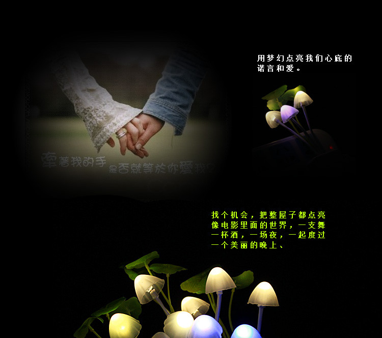 花盆小夜灯 感应灯 壁灯 夜光 插电 LED 自动光控 时尚创意 老人宝宝 卧室【多省包邮】