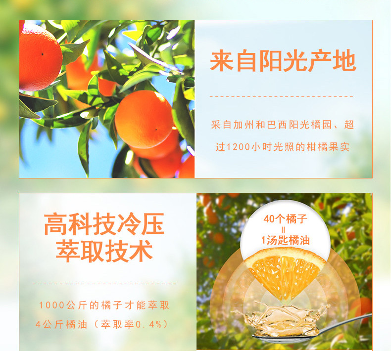 橘子工坊（orangehouse） 天然浓缩洗衣液  家用内衣内裤清冼衣液 家庭装补充装袋装