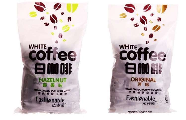 【法诗诺】马来西亚进口 经典怡保白咖啡 原味 1000g (20g*50包) 袋装