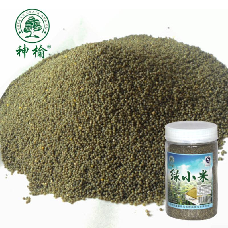 【白城馆】吉林白城东北发发神榆绿小米500g*6瓶