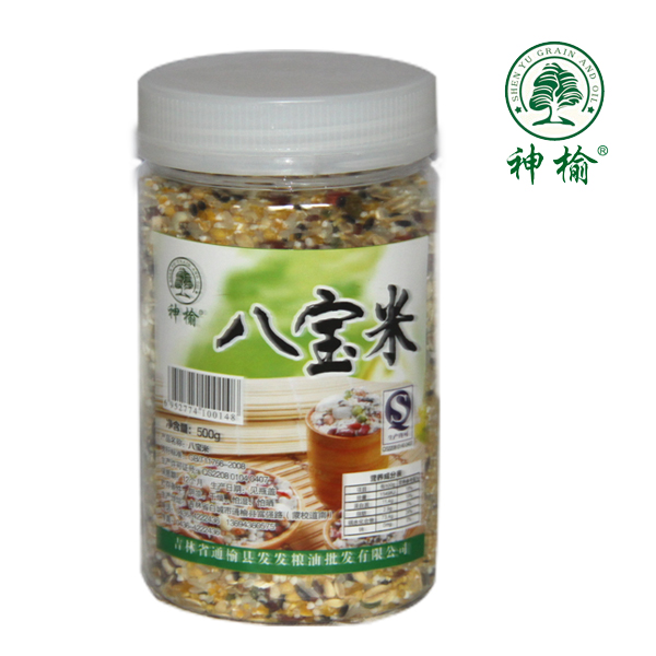 【白城馆】吉林白城东北发发神榆八宝米500g*6瓶