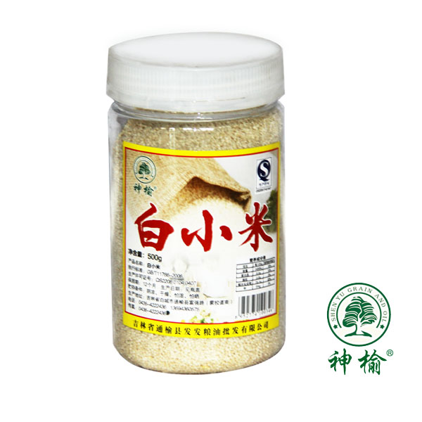 【白城馆】吉林白城东北发发白小米500g*6瓶