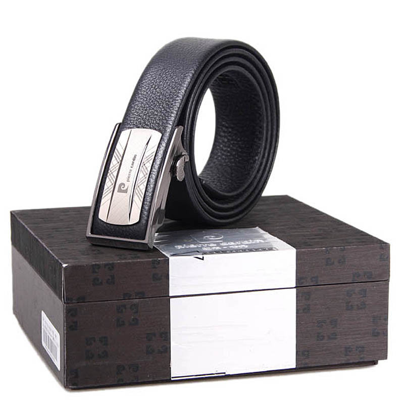 皮尔卡丹男士自动扣皮带礼盒821F1004-A02200黑色