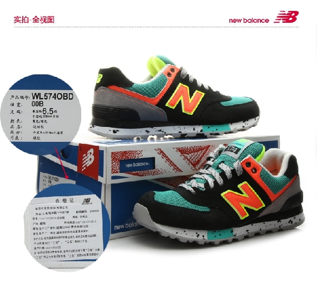 代购New Balance/NB 574系列 新百伦女鞋斑点跑步鞋休闲运动鞋 WL574OGP