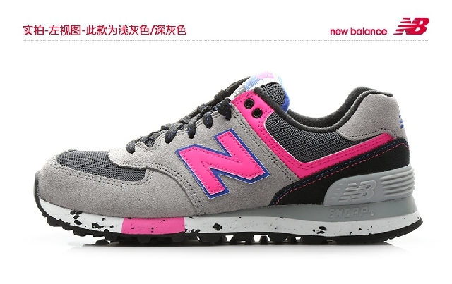 代购New Balance/NB 574系列 新百伦女鞋斑点跑步鞋休闲运动鞋 WL574OGP