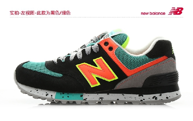 代购New Balance/NB 574系列 新百伦女鞋斑点跑步鞋休闲运动鞋 WL574OGP