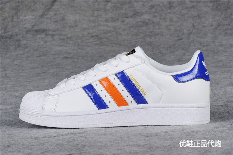 阿迪达斯ADIDAS三叶草贝壳鞋 休闲鞋板鞋 男鞋女鞋运动鞋现货金标