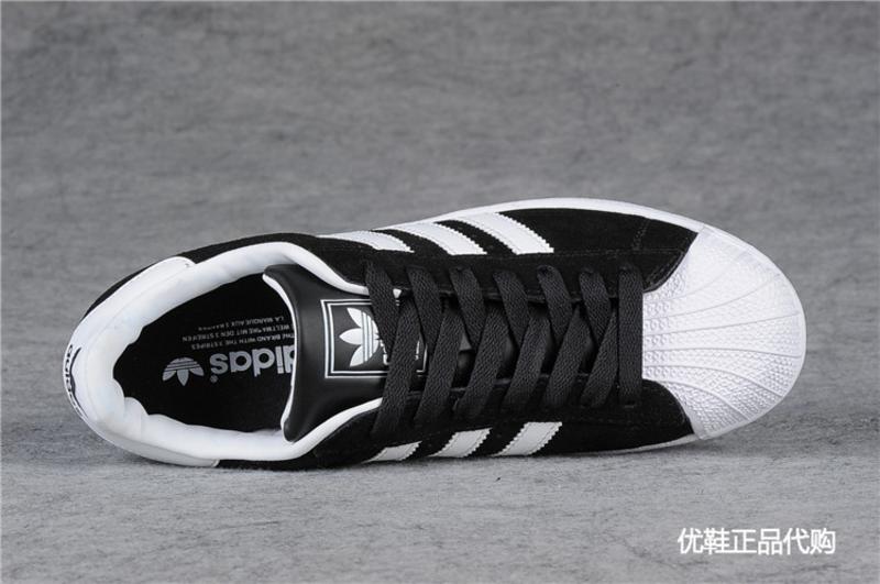 阿迪达斯ADIDAS三叶草贝壳鞋 休闲鞋板鞋 男鞋女鞋运动鞋现货金标