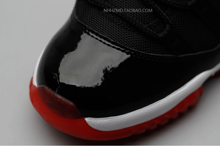 正品Jordan 11 Low Bred 乔11 AJ11男子篮球鞋黑红528895-012