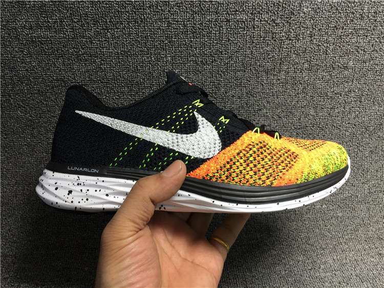 耐克男鞋登月FLYKNIT LUNAR 3飞线编织女鞋跑步鞋 698181