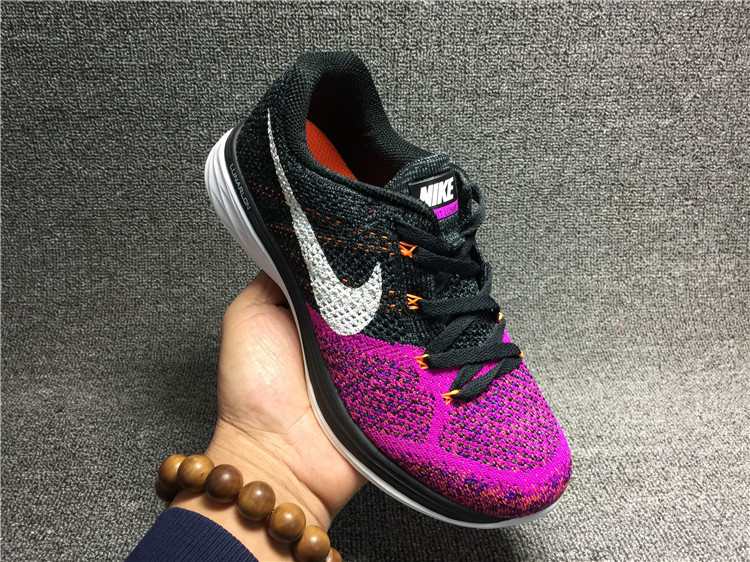 耐克男鞋登月FLYKNIT LUNAR 3飞线编织女鞋跑步鞋 698181