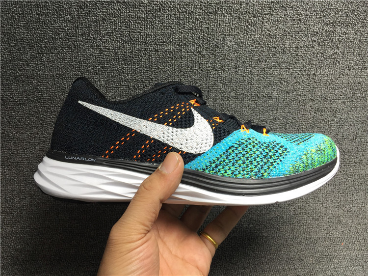 耐克男鞋登月FLYKNIT LUNAR 3飞线编织女鞋跑步鞋 698181