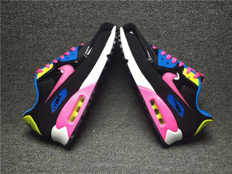 耐克/NIKE  Air Max 90 GS女子运动气垫跑步鞋724855-004