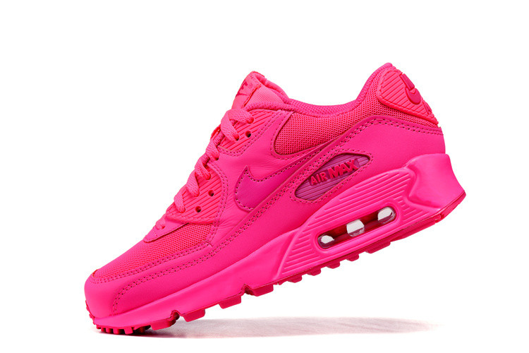 耐克/NIKE  Air Max 90 GS女子运动气垫跑步鞋724855-004