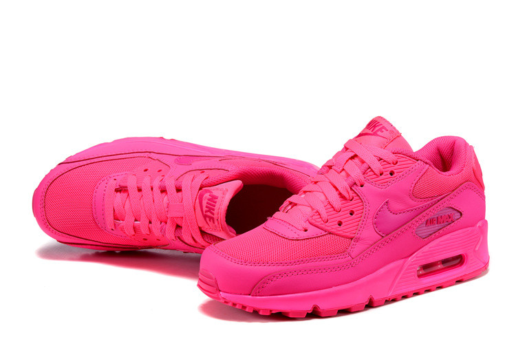 耐克/NIKE  Air Max 90 GS女子运动气垫跑步鞋724855-004